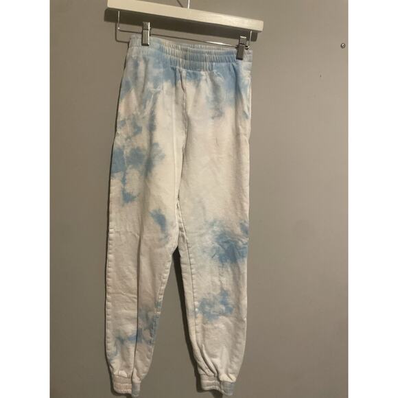 Frankies Bikinis set Cropped XS Hoodie Pullover Tie-Dye And Size Small Joggers - Picture 6 of 13
